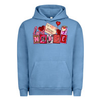 Valentines Day Nurse Urban Hoodie | Teevron