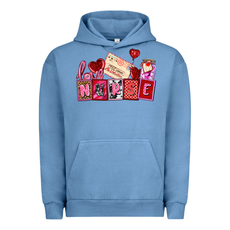 Valentines Day Nurse Urban Hoodie by AdoDesignShop | Teevron