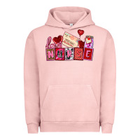 Pigment Salmon valentines day nurse Urban Hoodie - AdoDesignShop