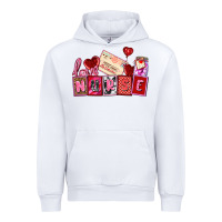 White valentines day nurse Urban Hoodie - AdoDesignShop