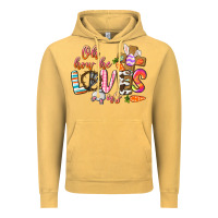 Vintage Mustard oh how he loves us Vintage Hoodie - CowGirlArtShop