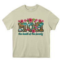 Mossy mom the heart of the family Heavy Core Tee - Artiststas