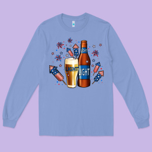 Just Here For The Light Long Sleeve Tee Designed By Jasminsmagicworld