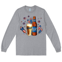 Heather Grey Just Here For The Light Long Sleeve Tee - Jasminsmagicworld