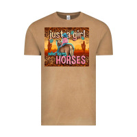 Vintage Camel just a girl who loves horses Vintage Tee - TumblerDesignByShophia
