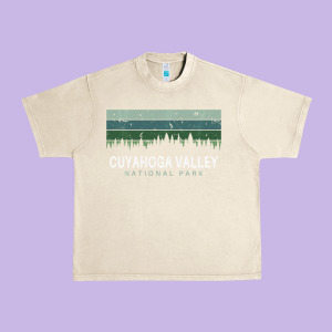 Cuyahoga Valley National Park Ohio Gifts Oh Urban Heavy Tee Designed By Minhpixels
