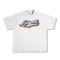 Lunar Rock I Love Lockport City Usa Retro Vintage Urban Heavy Tee - minhPixels