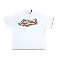 White I Love Lockport City Usa Retro Vintage Urban Heavy Tee - minhPixels