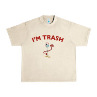 Sandshell i'm trash forky Urban Heavy Tee - minhPixels