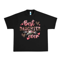 Black best daughter ever mother's day Urban Heavy Tee - CowGirlArtShop