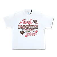 White best daughter ever mother's day Urban Heavy Tee - CowGirlArtShop