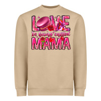 Mushroom Love is Being Called Mama Heavyweight Sweatshirt - CowhideDigitalArt