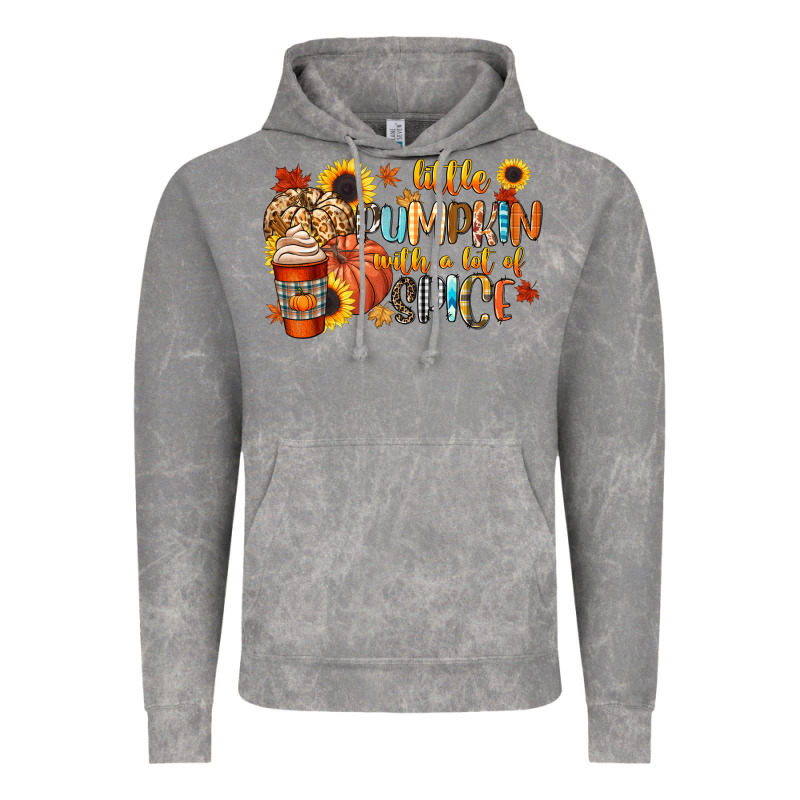 Little Pumpkin With A Lot Of Spice Vintage Hoodie by CowGirlArtShop | Teevron