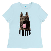 Baby Blue I BITE Ladies Tee - Bettercallsaul