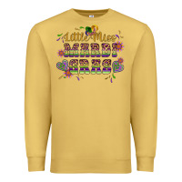 Antique Gold little miss mardi gras Premium Sweatshirt - Artiststas