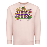 Pale Pink little miss mardi gras Premium Sweatshirt - Artiststas