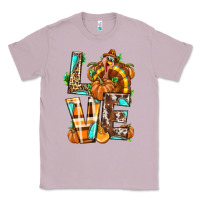 Lilac Love Turkey Thanksgiving Classic Tee - texasbilliewilder