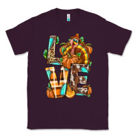 Plum Love Turkey Thanksgiving Classic Tee - texasbilliewilder