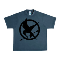 Midnight Navy hunger games spiral movie Urban Heavy Tee - minhPixels