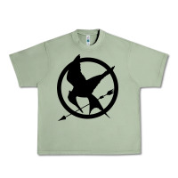Oil Green hunger games spiral movie Urban Heavy Tee - minhPixels