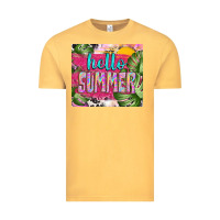 Vintage Mustard hello summer with cowhide Vintage Tee - TumblerDesignByShophia
