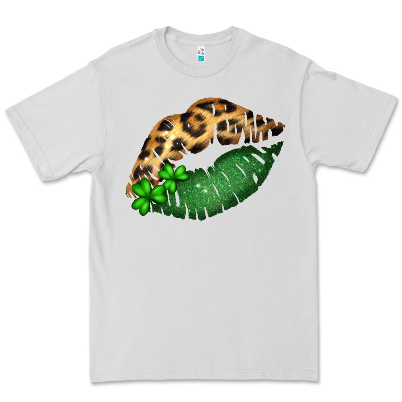 St. Patricks Day Leopard Lips Premium Tee by Bettercallsaul | Teevron