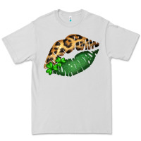 Dove Grey St. Patricks Day Leopard Lips Premium Tee - Bettercallsaul