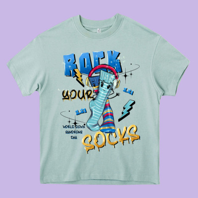 Rock Your Heavy Core Tee Designed By Artiststas