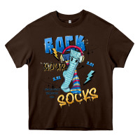 Chocolate Brown rock your Heavy Core Tee - Artiststas