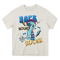 Cream rock your Heavy Core Tee - Artiststas