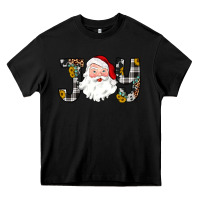 Black joy santa Heavy Core Tee - JahusDesignShop