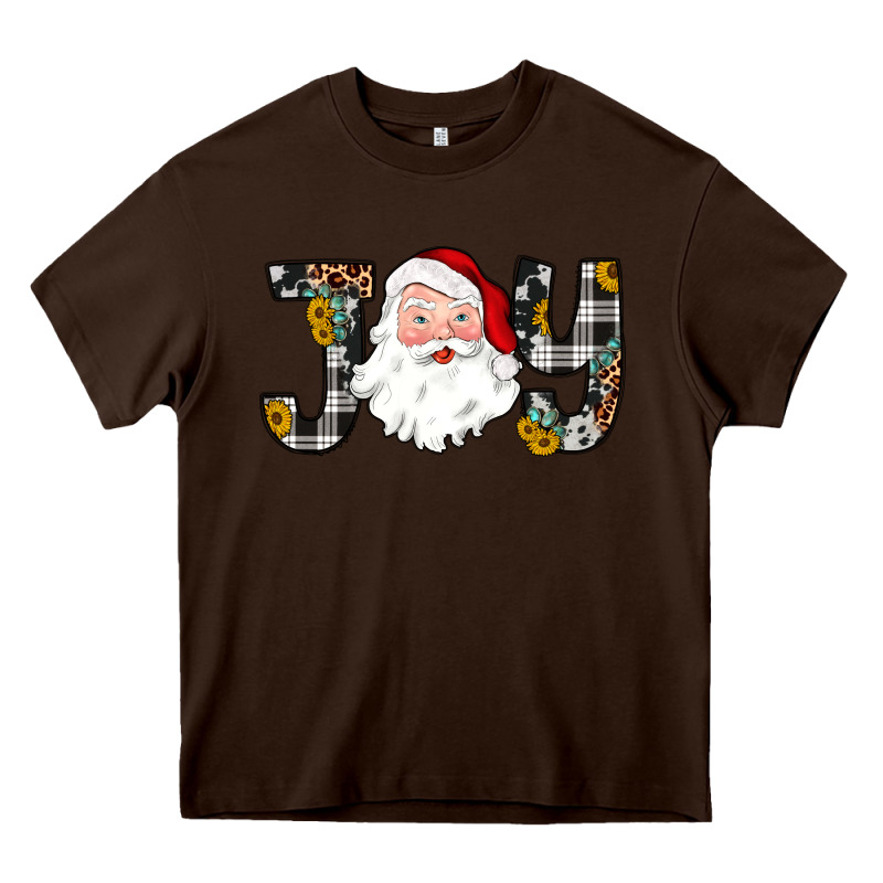 Joy Santa Heavy Core Tee by JahusDesignShop | Teevron