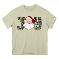 Mossy joy santa Heavy Core Tee - JahusDesignShop