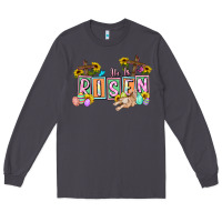 Smoke He is risen Easter  Easter Day Long Sleeve Tee - CowGirlArtShop