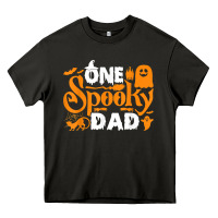 Asphalt one spooky dad funny cat boo dad halloween costume design t shirt Heavy Core Tee - minhPixels
