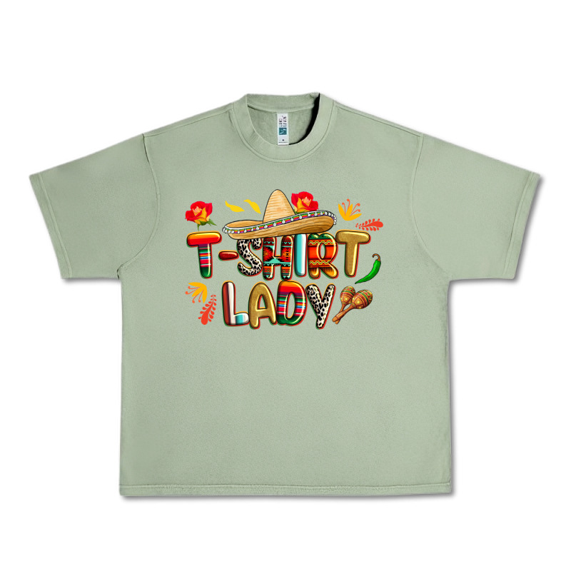 Cinco De Mayo Lady Urban Heavy Tee by CowGirlArtShop | Teevron
