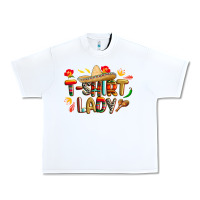 White cinco de mayo lady Urban Heavy Tee - CowGirlArtShop