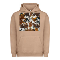 Pigment Burro cowhide Urban Hoodie - AdoDesignShop