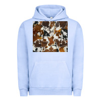 Pigment Grape Ice cowhide Urban Hoodie - AdoDesignShop