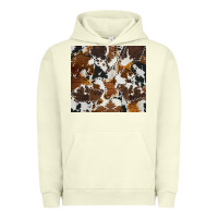 Pigment Pistachio cowhide Urban Hoodie - AdoDesignShop