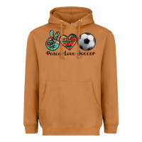 Meerkat peace love soccer Heavyweight Hoodie - Artiststas