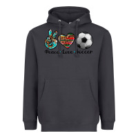 Smoke peace love soccer Heavyweight Hoodie - Artiststas