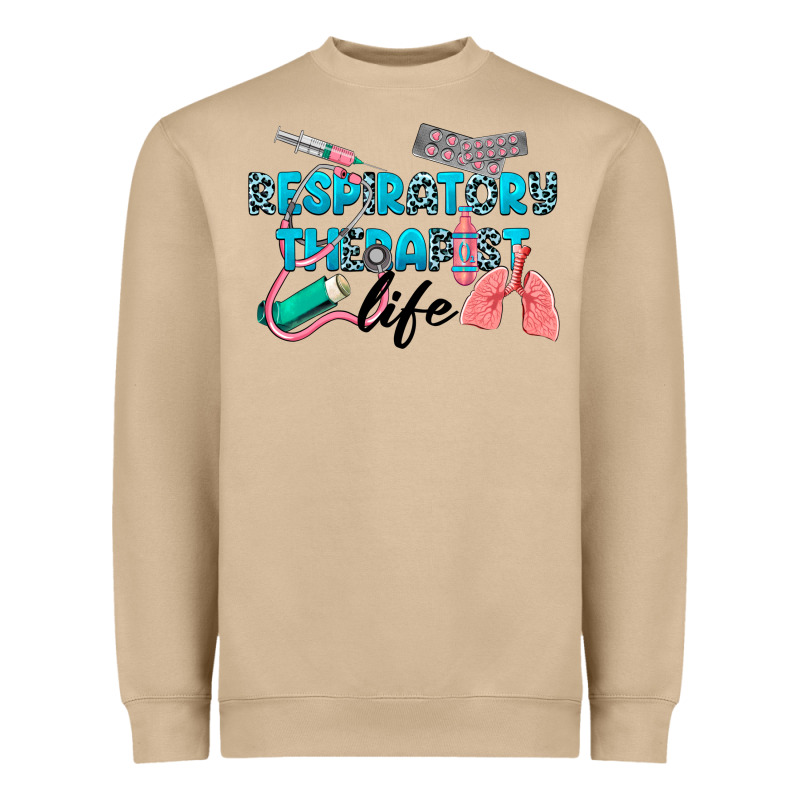 Western Respiratory Therapist Life Heavyweight Sweatshirt by LillyAllenDesigns | Teevron