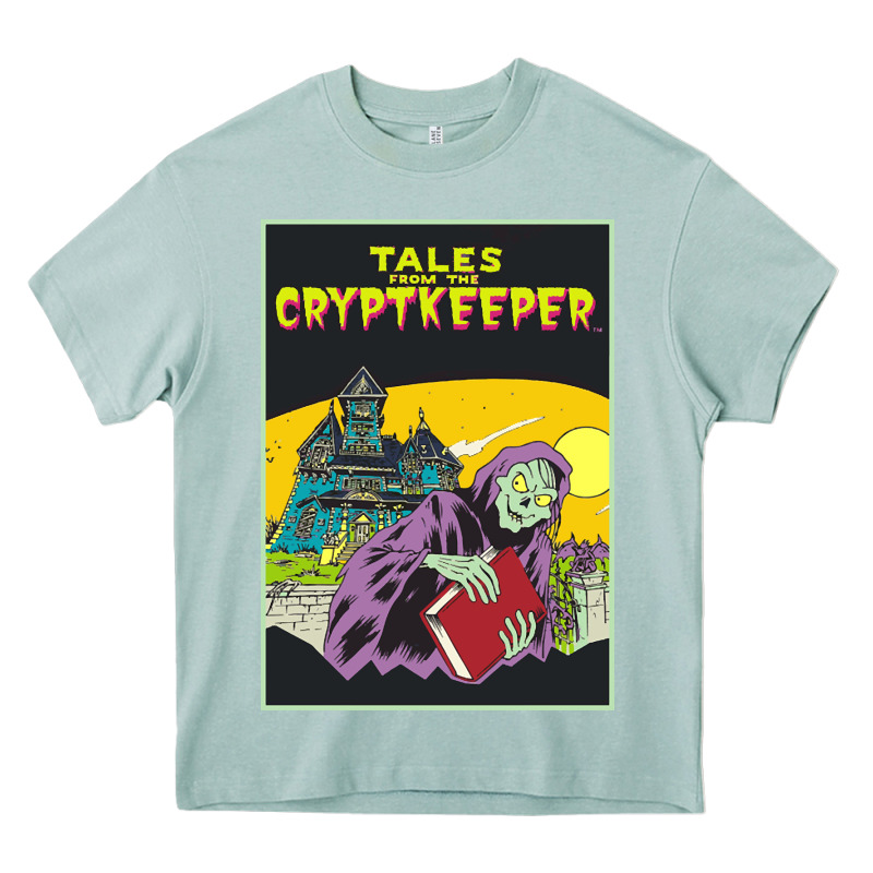 Tales From The Cryptkeeper-figzk Heavy Core Tee by minhPixels | Teevron
