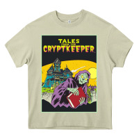 Mossy Tales From The Cryptkeeper-Figzk Heavy Core Tee - minhPixels