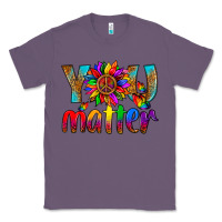 Lavender LGBTQ+ you matter with leopard Classic Tee - NancyCooperArtShop