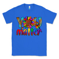 True Royal LGBTQ+ you matter with leopard Classic Tee - NancyCooperArtShop