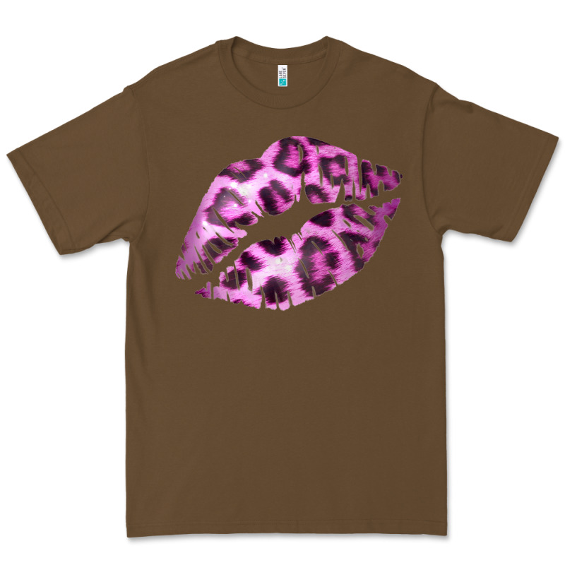 Pink Leopard Lips Premium Tee by Bettercallsaul | Teevron