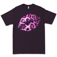 Plum Pink Leopard Lips Premium Tee - Bettercallsaul