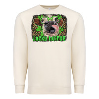 Sandshell lucky heifer with glasses st patricks Premium Sweatshirt - Artiststas